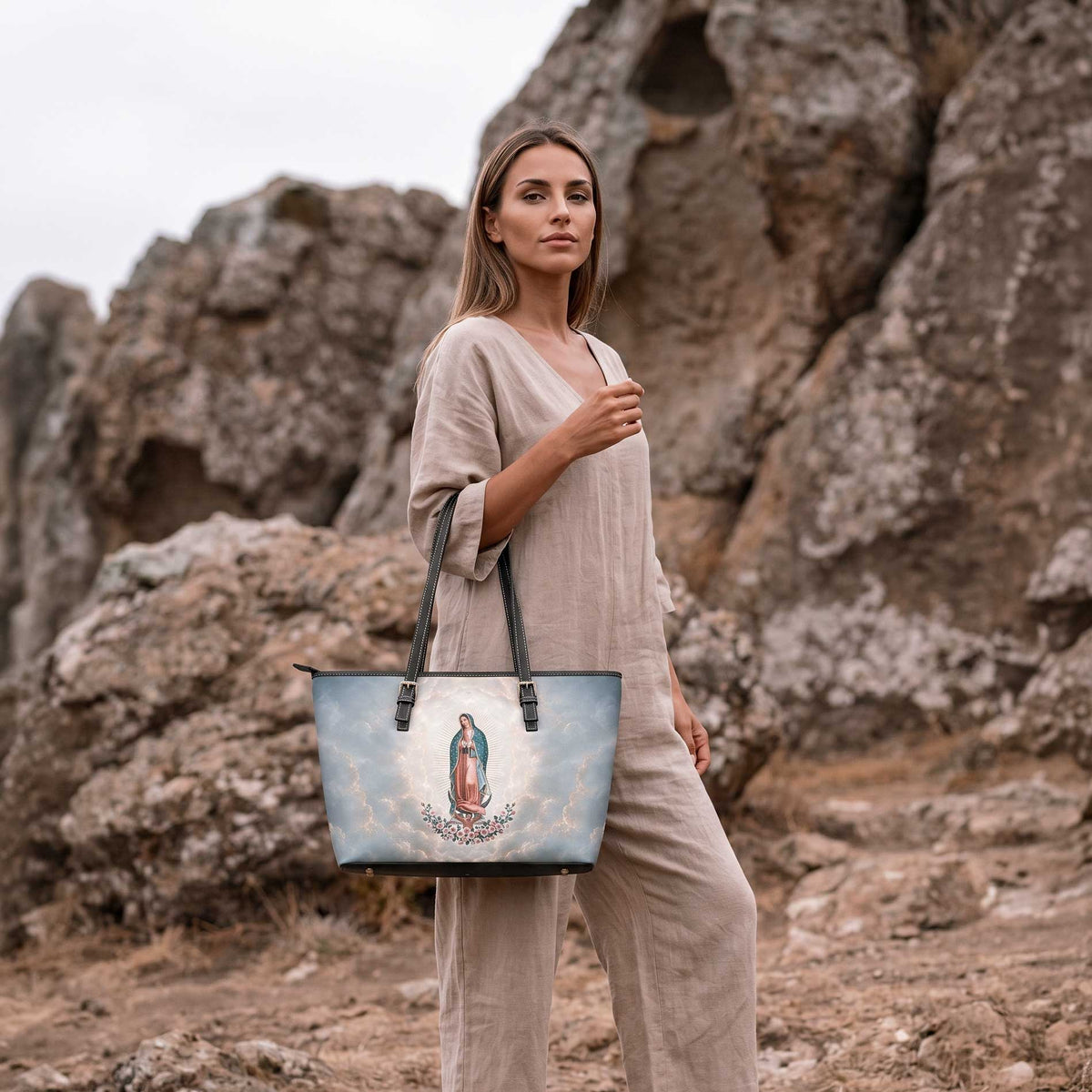 Our Lady of Guadalupe Tote Bag Copyright VENXARA