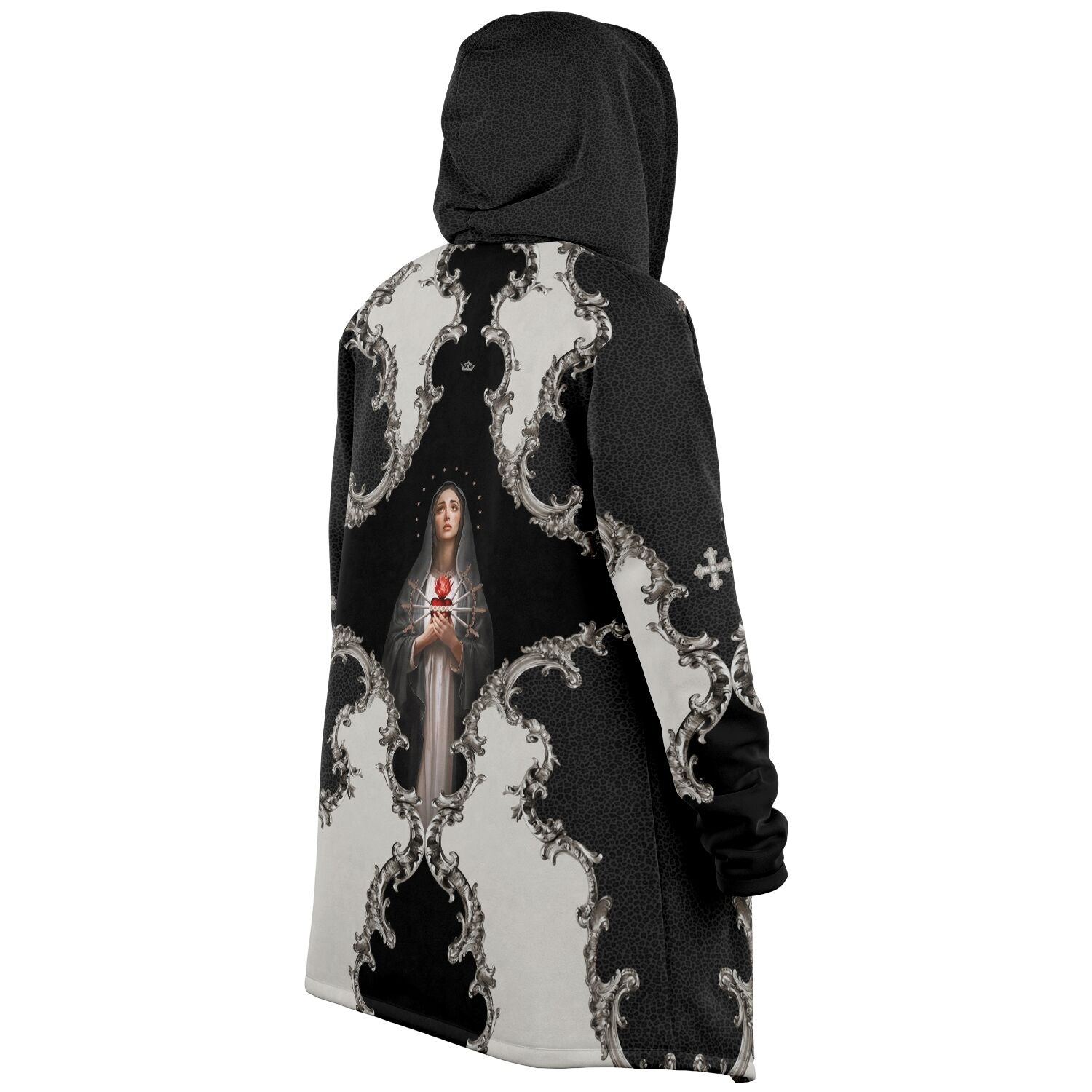 Our Lady of Sorrows Microfleece Cloak (Baroque Leopard) - VENXARA®