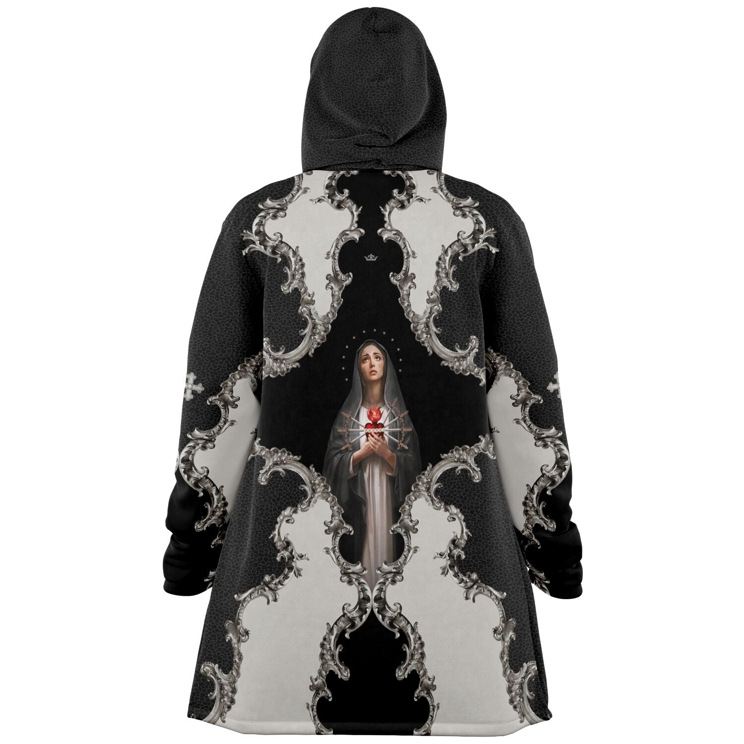 Our Lady of Sorrows Microfleece Cloak (Baroque Leopard) - VENXARA®