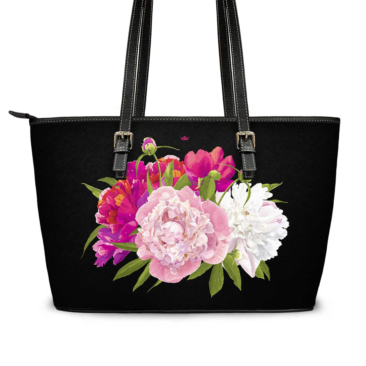 Purely Peony Tote Bag (Spicy) Copyright VENXARA