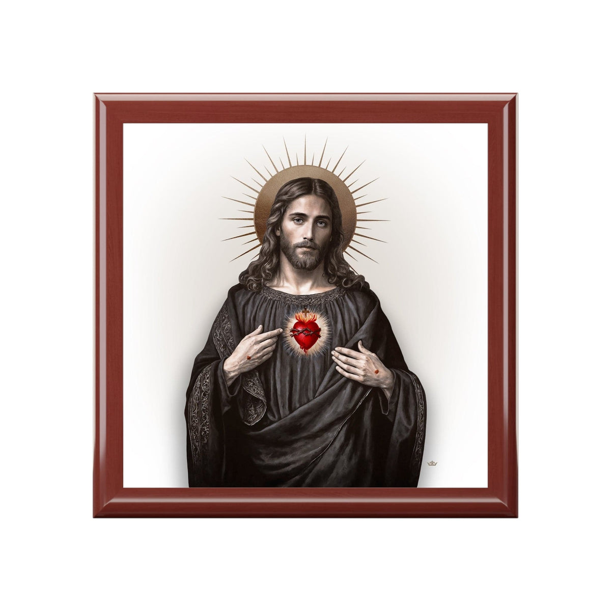 Sacred Heart of Jesus Keepsake Box Copyright VENXARA
