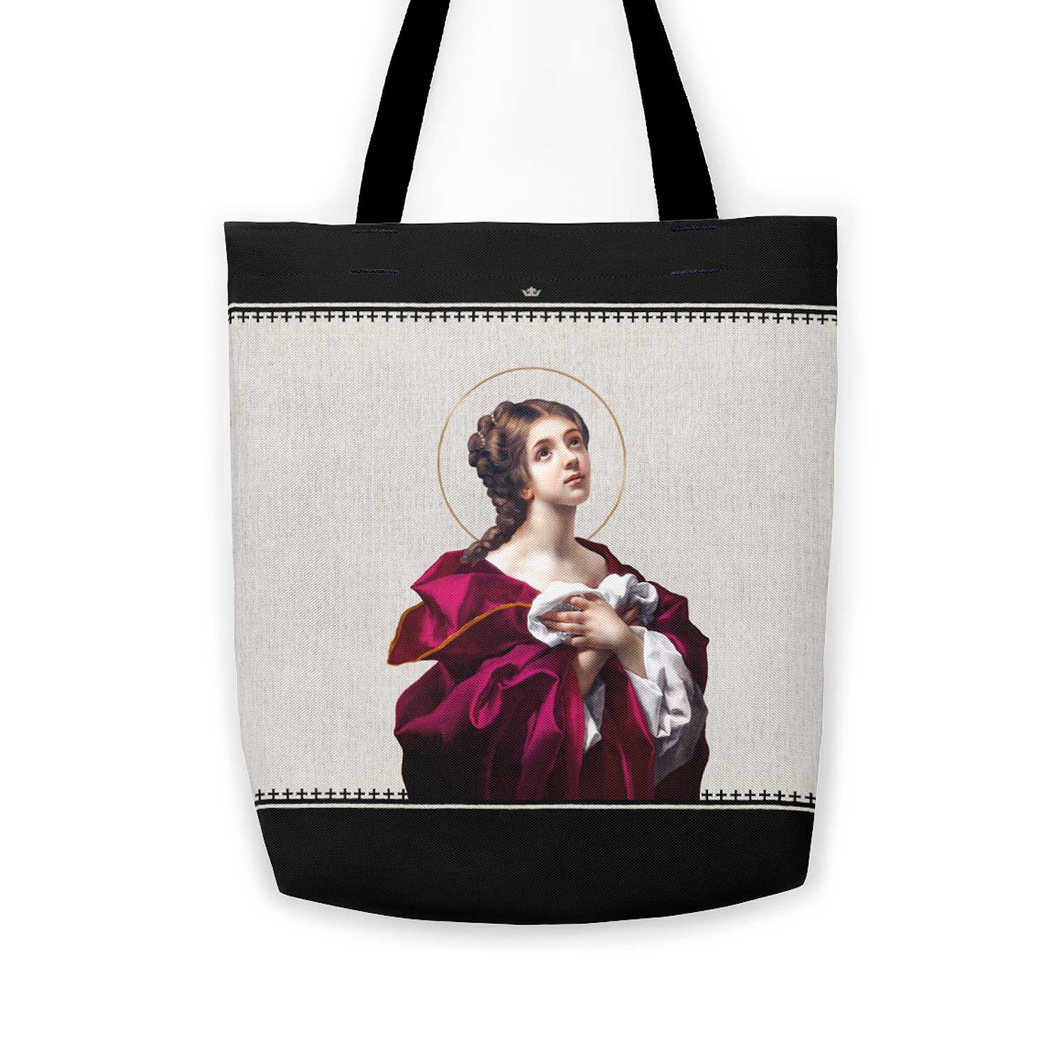 St. Agatha Canvas Tote Bag - VENXARA®