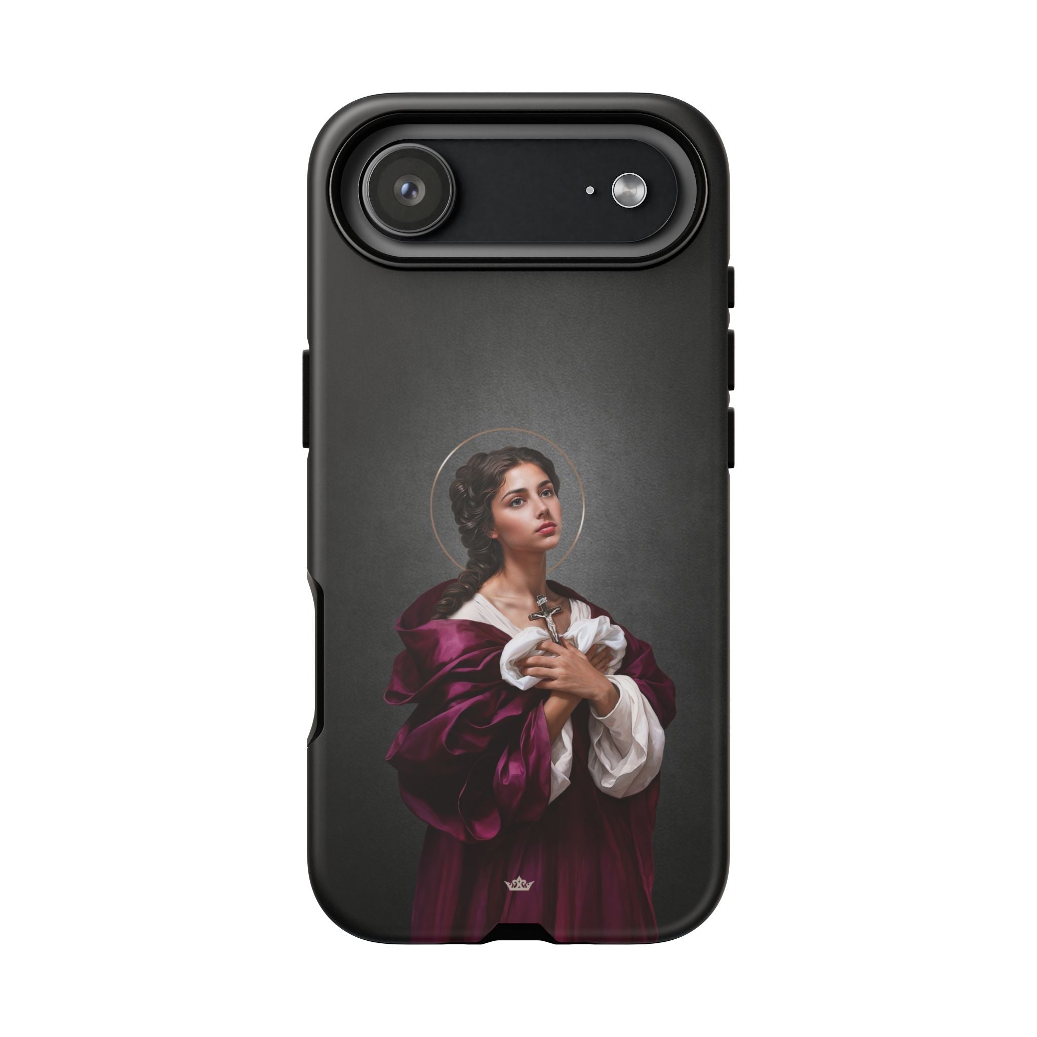 St. Agatha Hard Phone Case (Dark) - Venxara