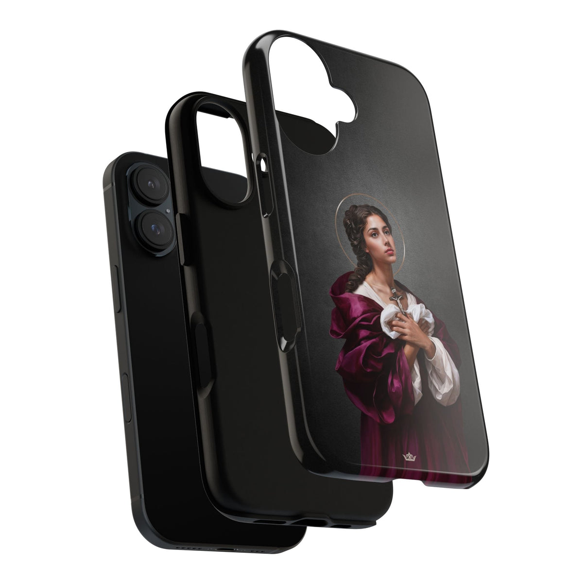 St. Agatha Hard Phone Case (Dark) Copyright VENXARA