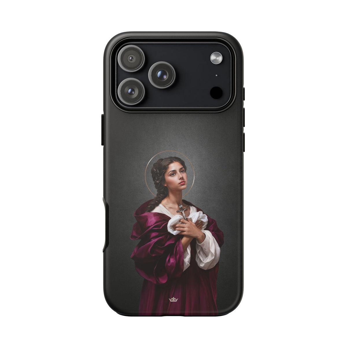 St. Agatha Hard Phone Case (Dark) Copyright VENXARA