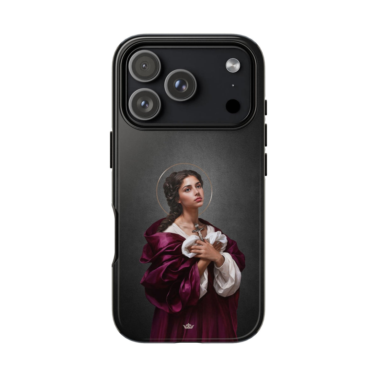 St. Agatha Hard Phone Case (Dark) Copyright VENXARA