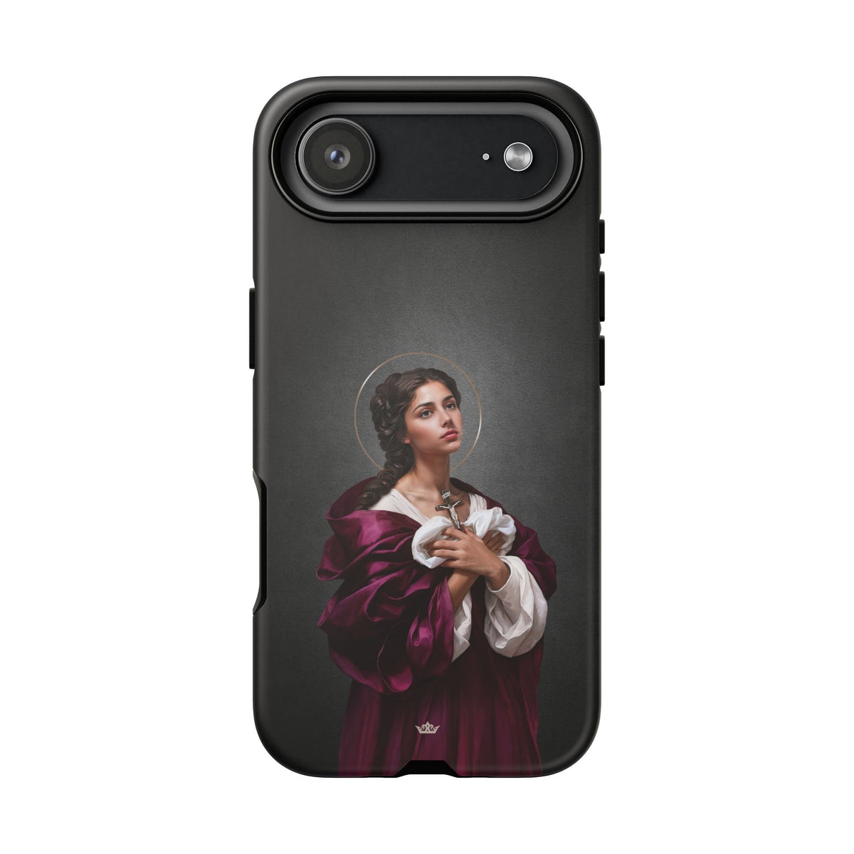 St. Agatha Hard Phone Case (Dark) Copyright VENXARA