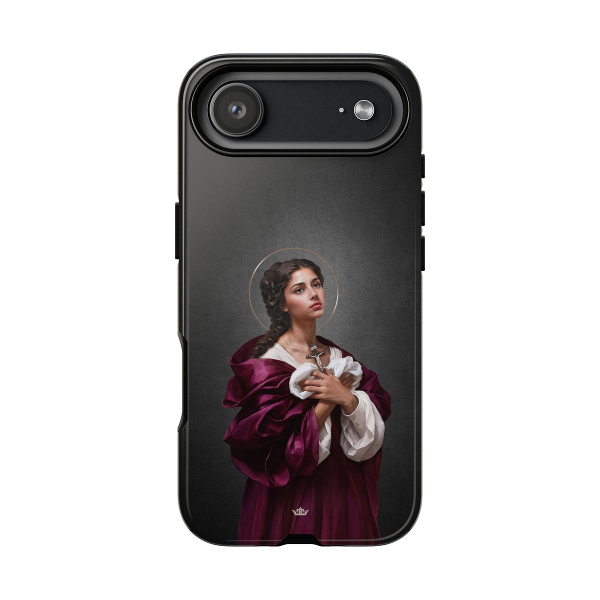 St. Agatha Hard Phone Case (Dark) Copyright VENXARA