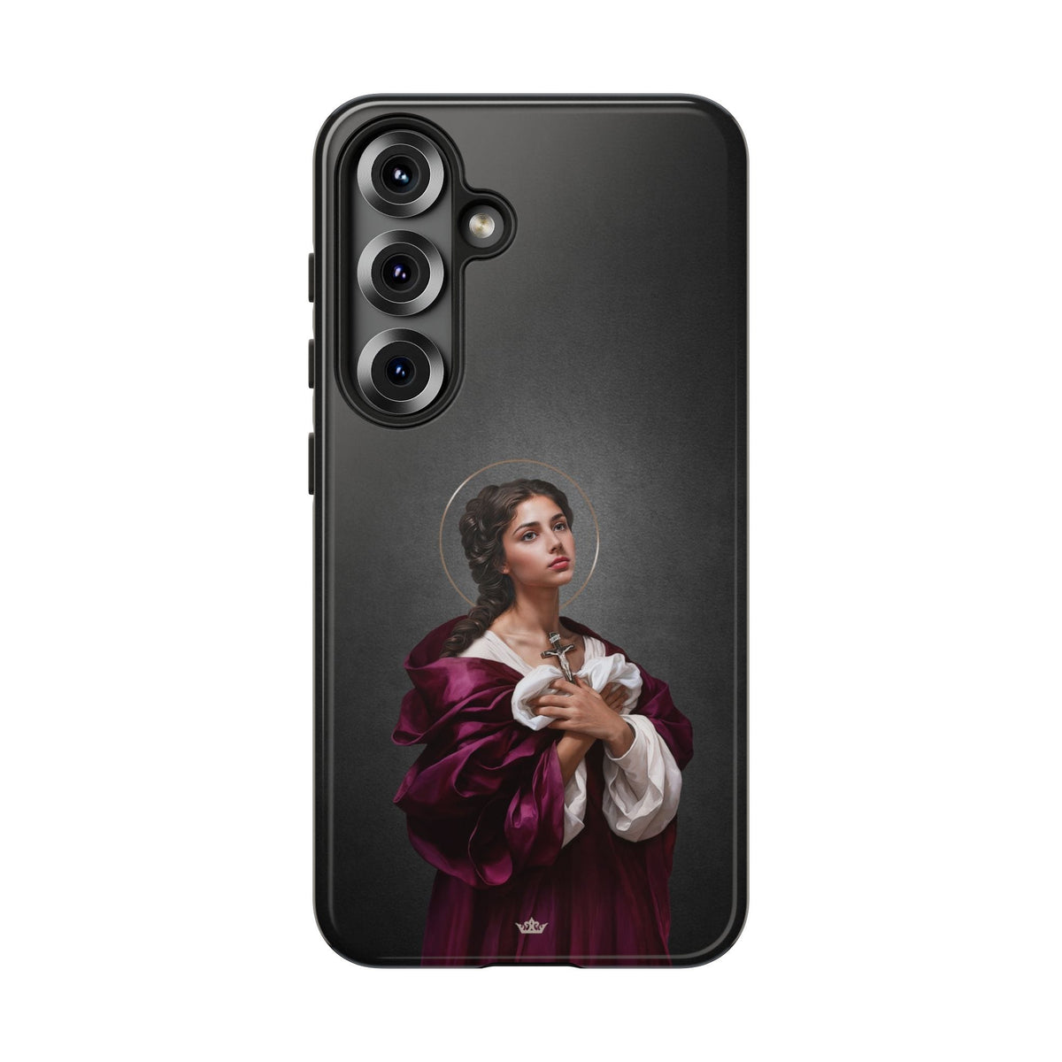St. Agatha Hard Phone Case (Dark) Copyright VENXARA