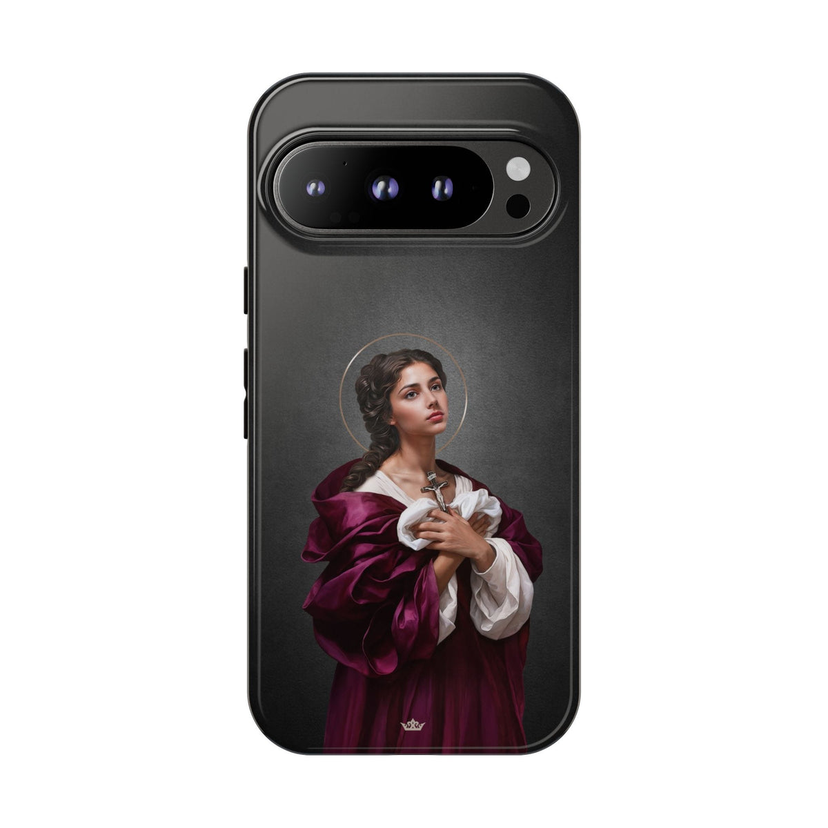 St. Agatha Hard Phone Case (Dark) Copyright VENXARA
