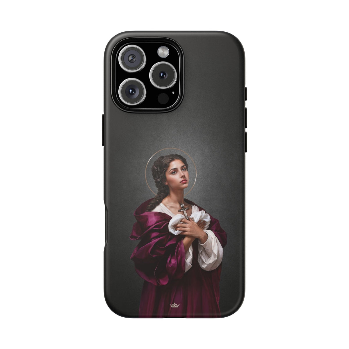 St. Agatha Hard Phone Case (Dark) Copyright VENXARA