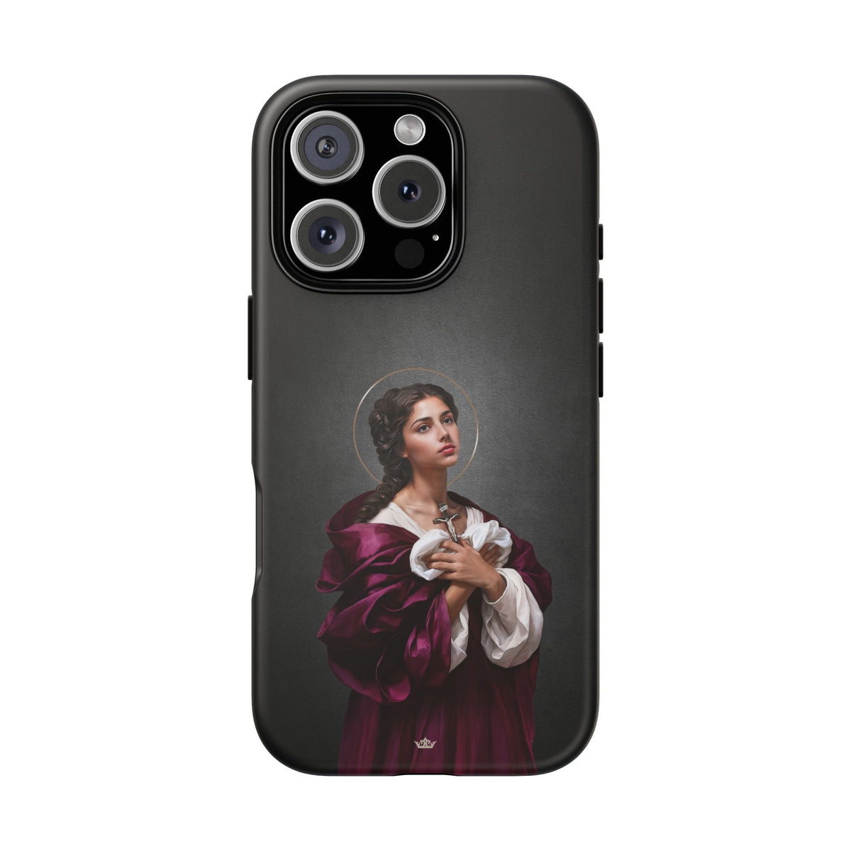 St. Agatha Hard Phone Case (Dark) Copyright VENXARA