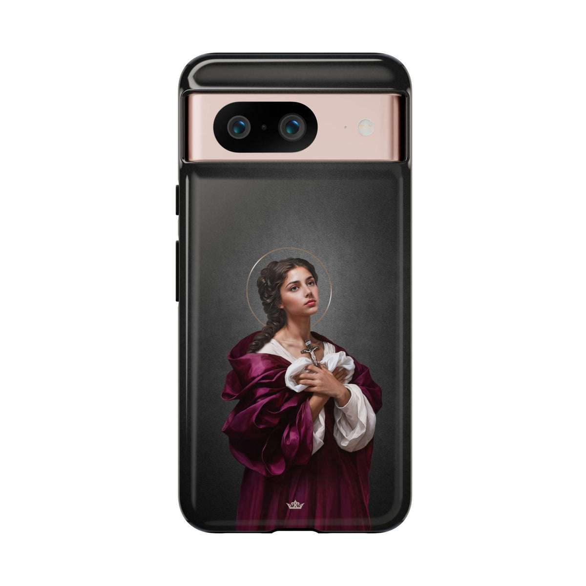 St. Agatha Hard Phone Case (Dark) Copyright VENXARA