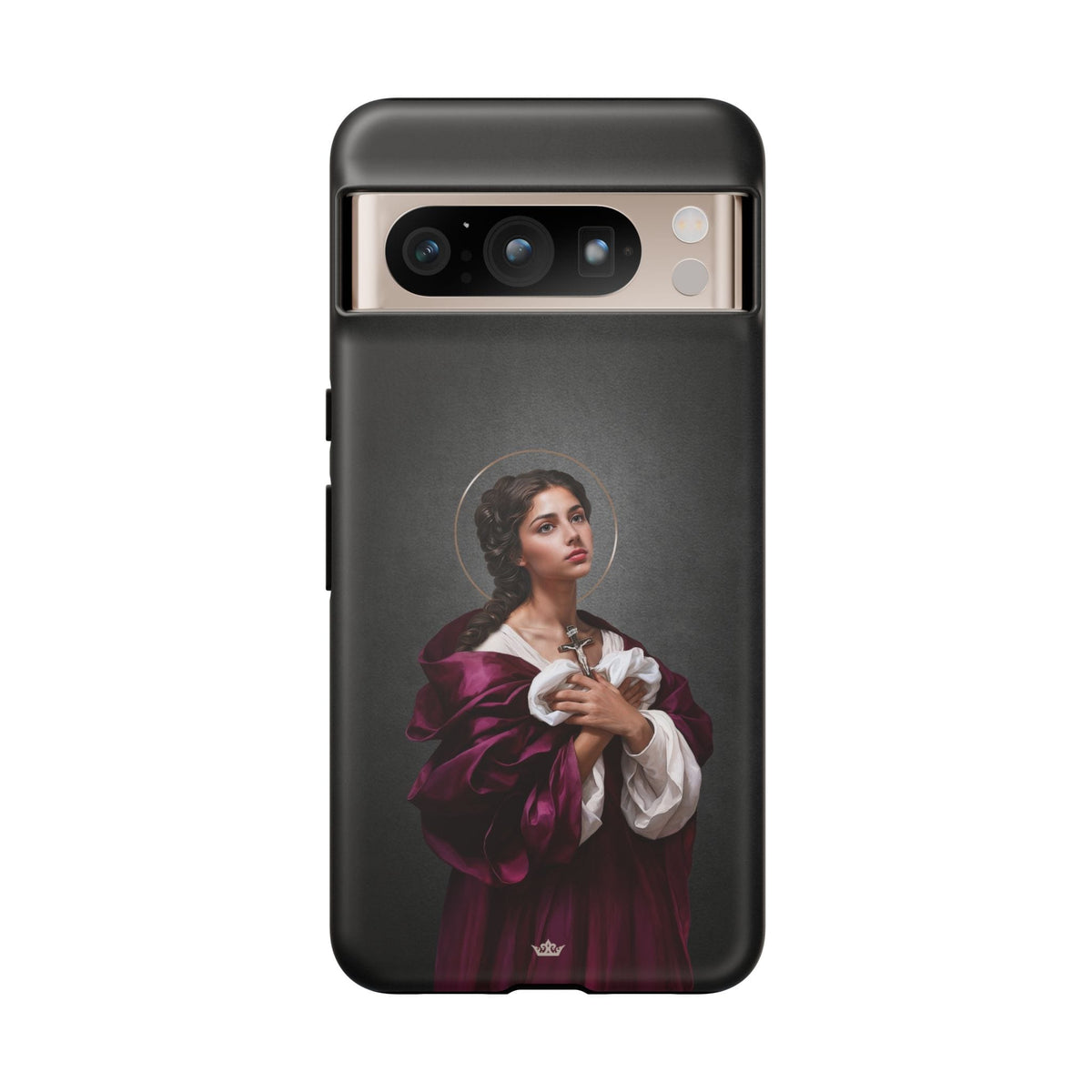 St. Agatha Hard Phone Case (Dark) Copyright VENXARA
