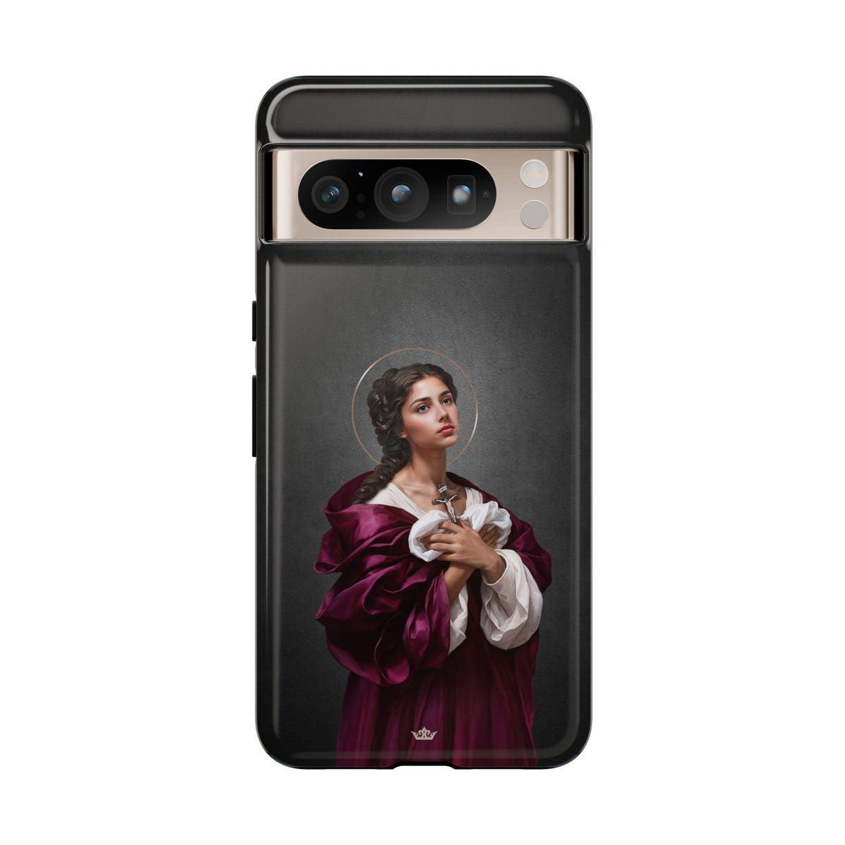 St. Agatha Hard Phone Case (Dark) Copyright VENXARA