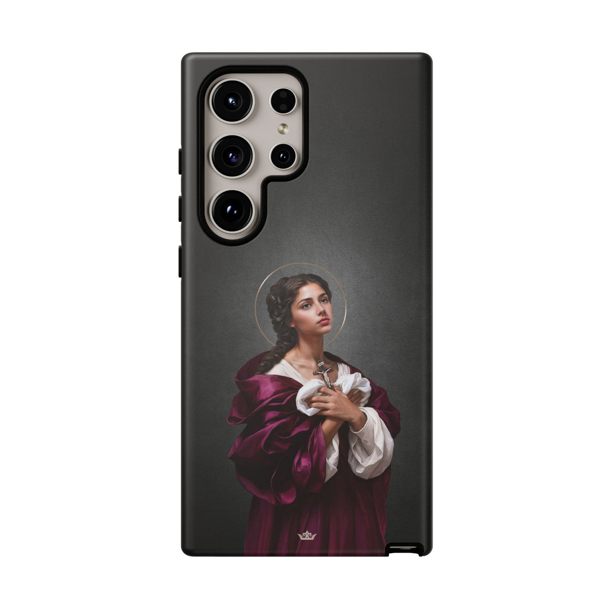 St. Agatha Hard Phone Case (Dark) Copyright VENXARA