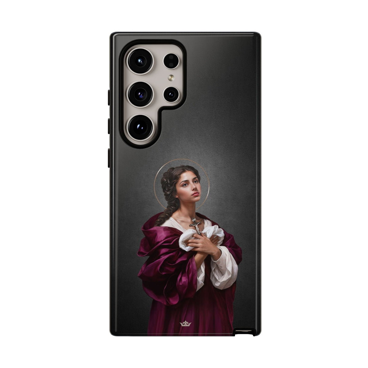 St. Agatha Hard Phone Case (Dark) Copyright VENXARA