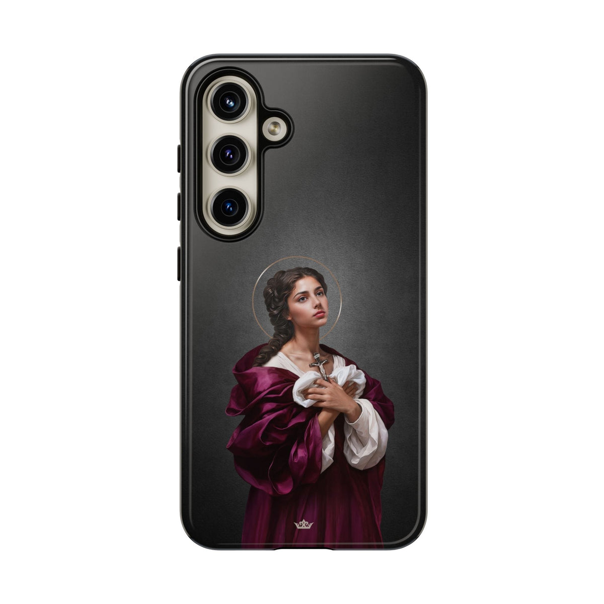 St. Agatha Hard Phone Case (Dark) Copyright VENXARA