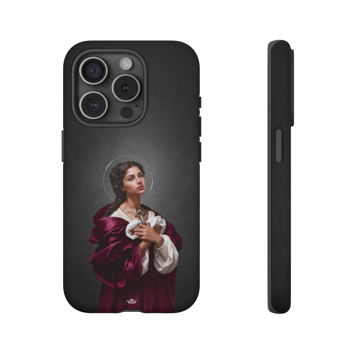 St. Agatha Hard Phone Case (Dark) Copyright VENXARA