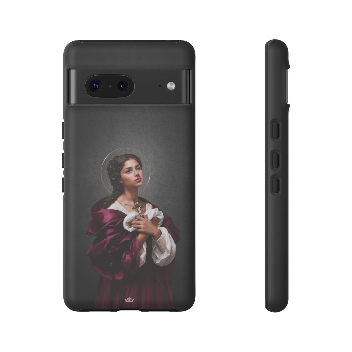 St. Agatha Hard Phone Case (Dark) Copyright VENXARA