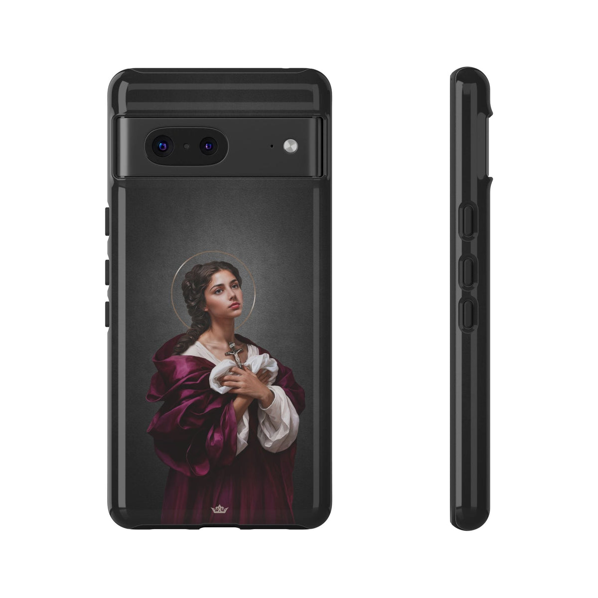 St. Agatha Hard Phone Case (Dark) Copyright VENXARA