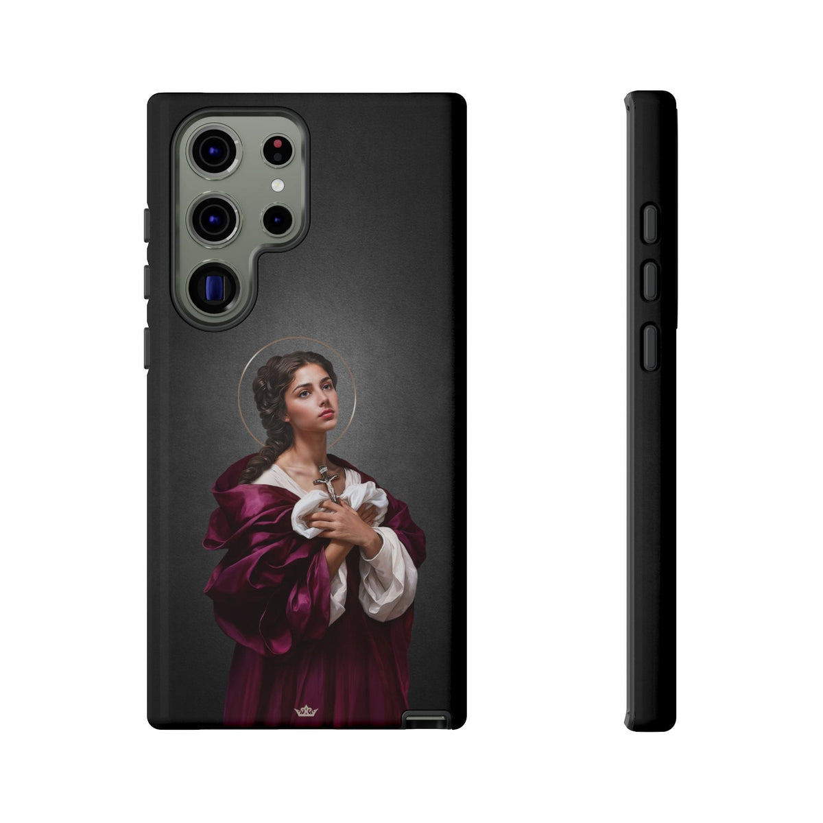 St. Agatha Hard Phone Case (Dark) Copyright VENXARA