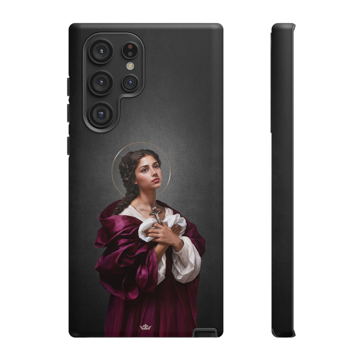 St. Agatha Hard Phone Case (Dark) Copyright VENXARA
