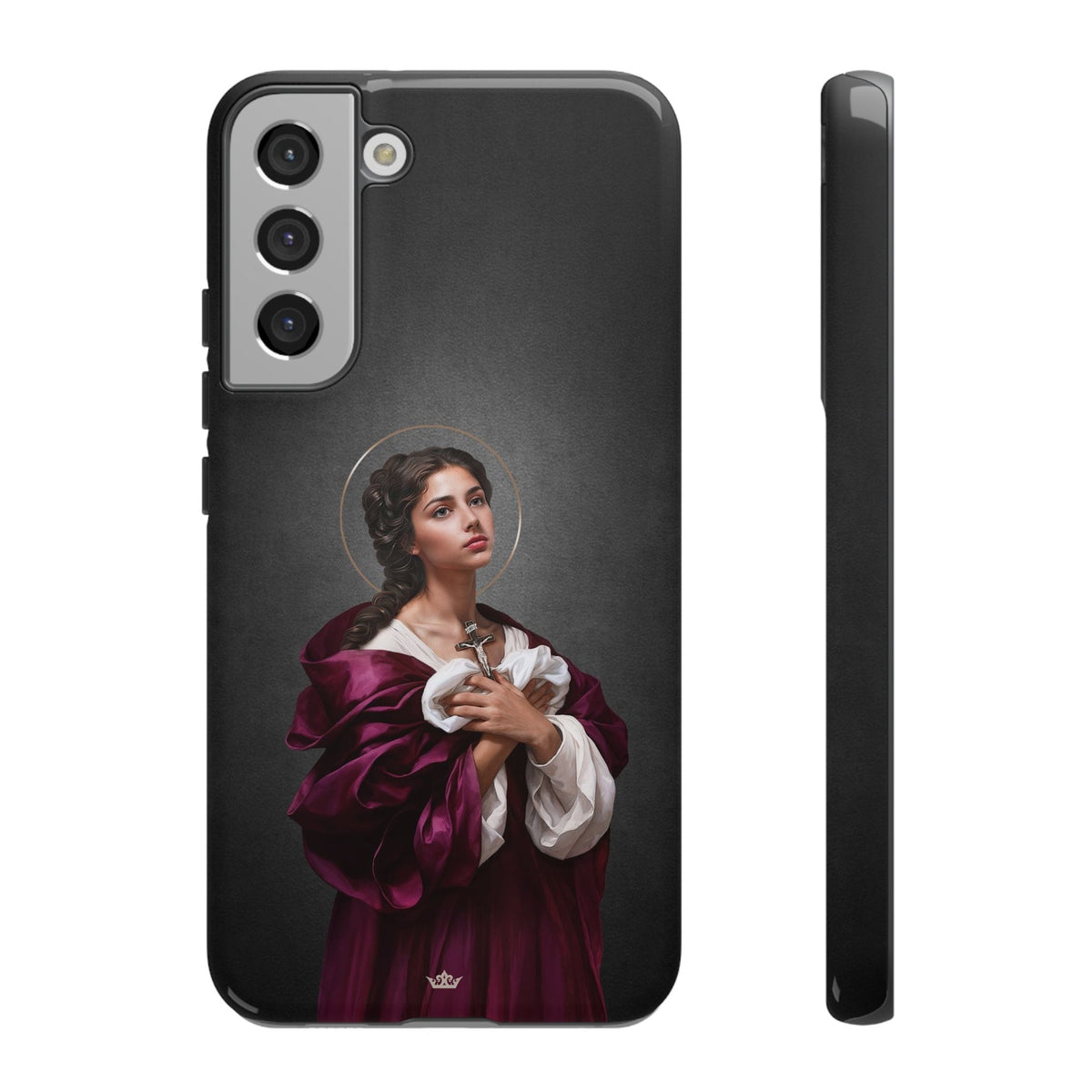 St. Agatha Hard Phone Case (Dark) Copyright VENXARA