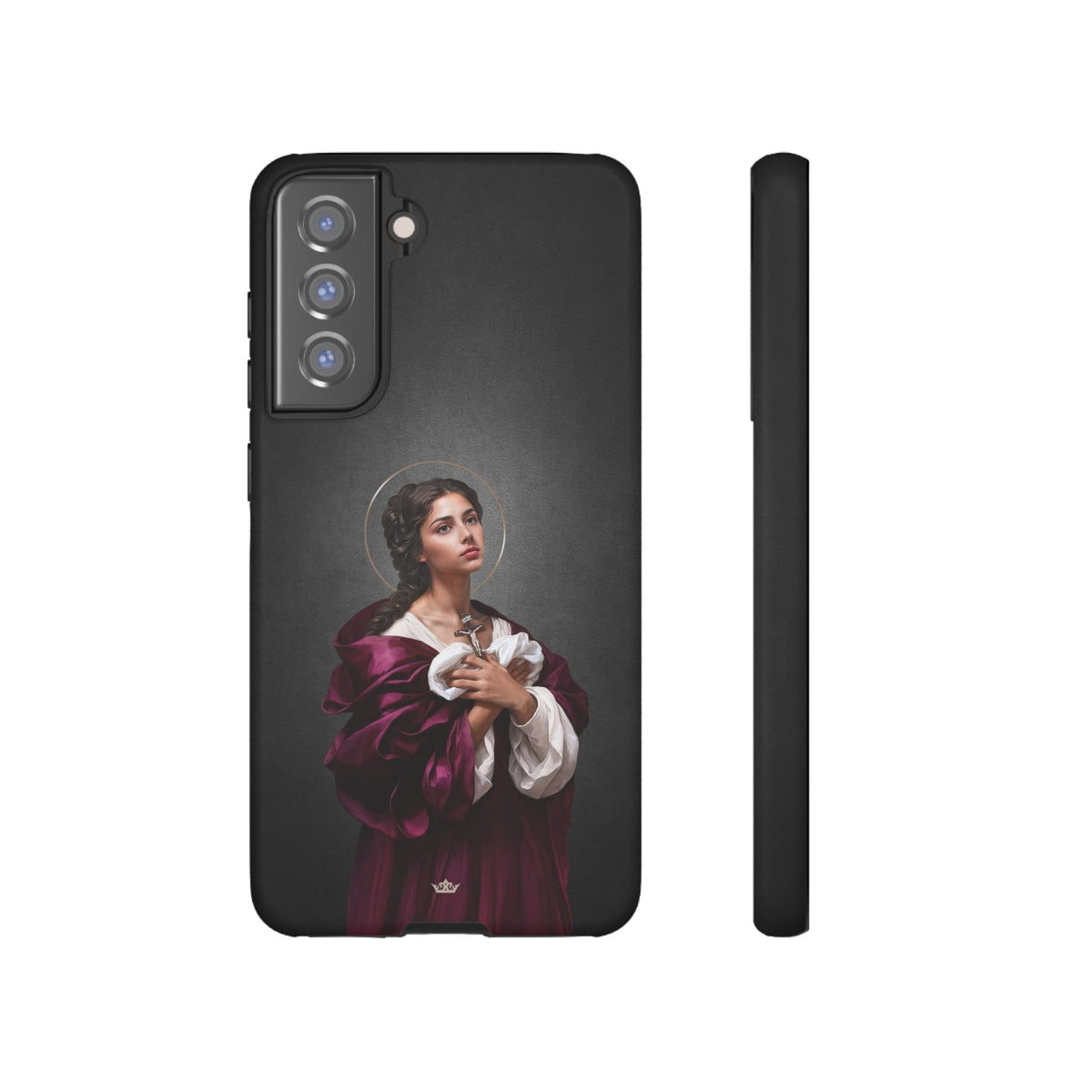 St. Agatha Hard Phone Case (Dark) Copyright VENXARA