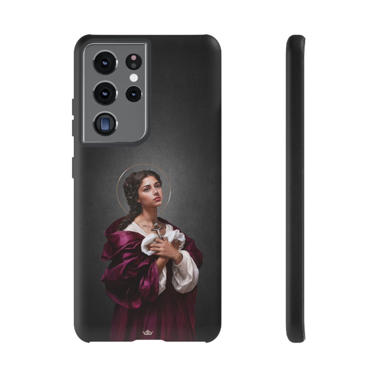 St. Agatha Hard Phone Case (Dark) Copyright VENXARA