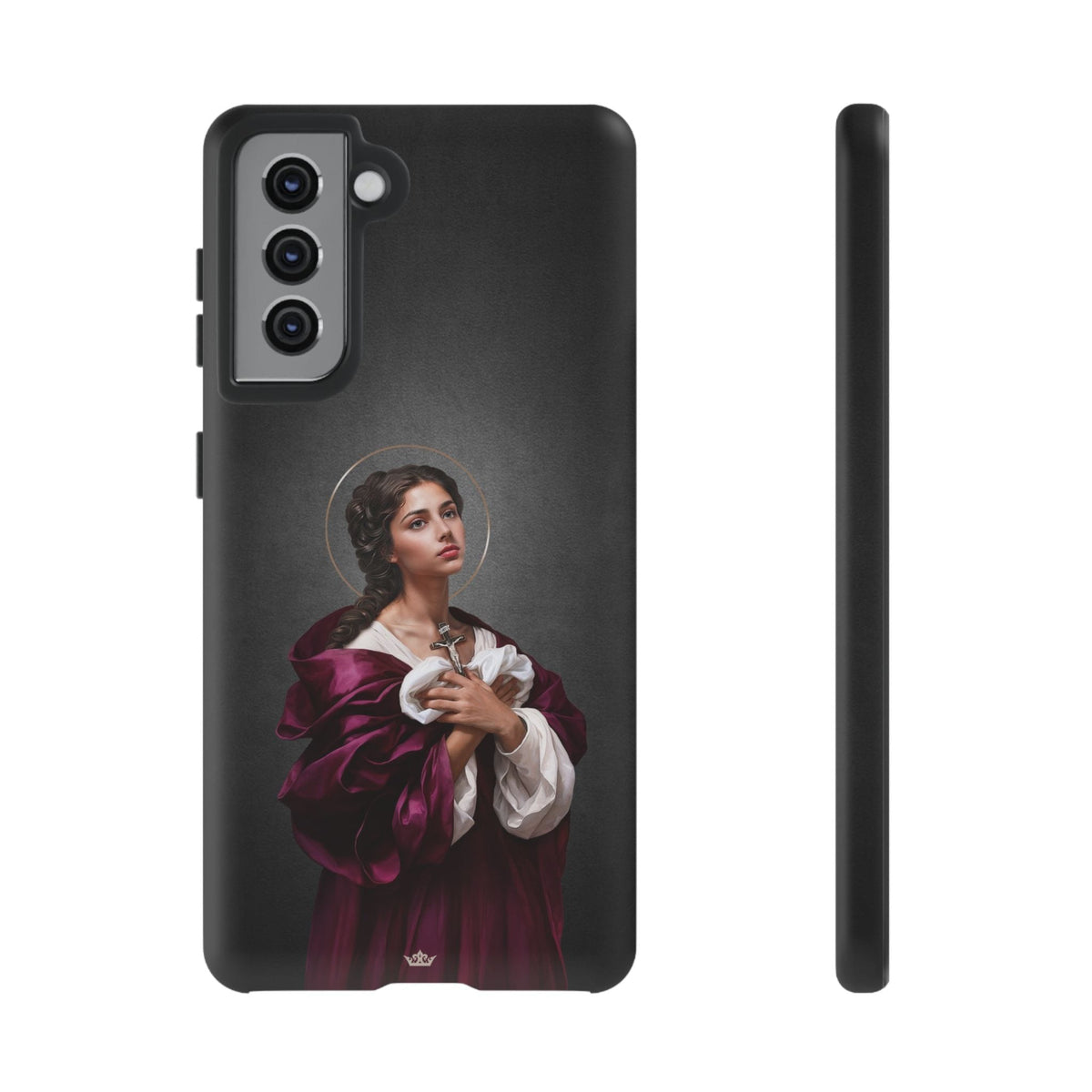 St. Agatha Hard Phone Case (Dark) Copyright VENXARA