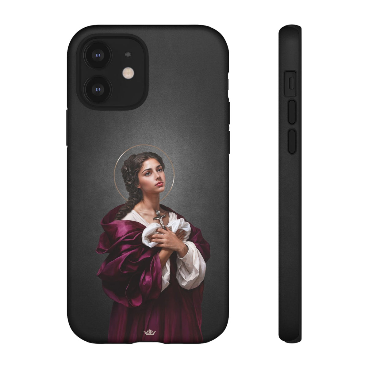 St. Agatha Hard Phone Case (Dark) Copyright VENXARA