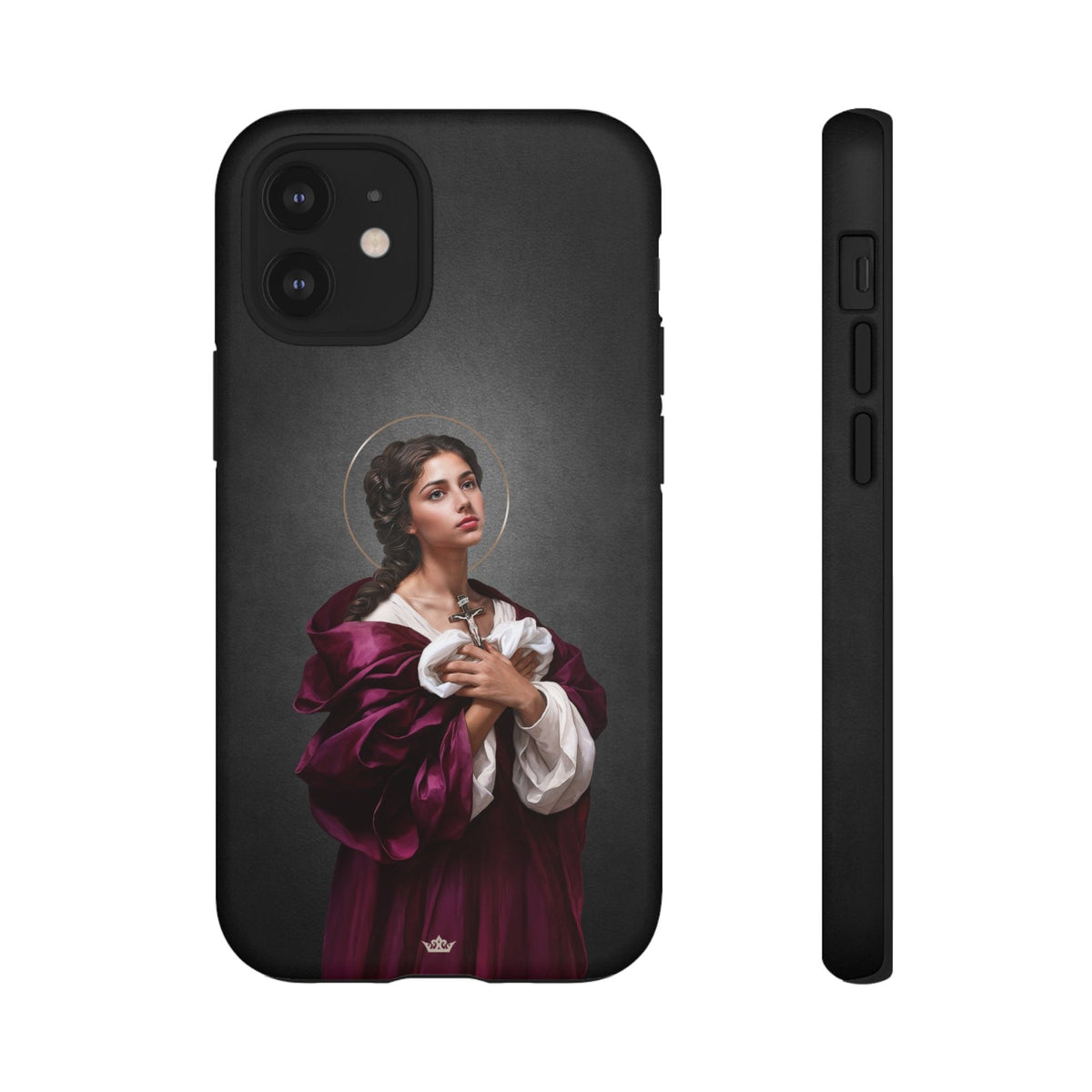St. Agatha Hard Phone Case (Dark) Copyright VENXARA