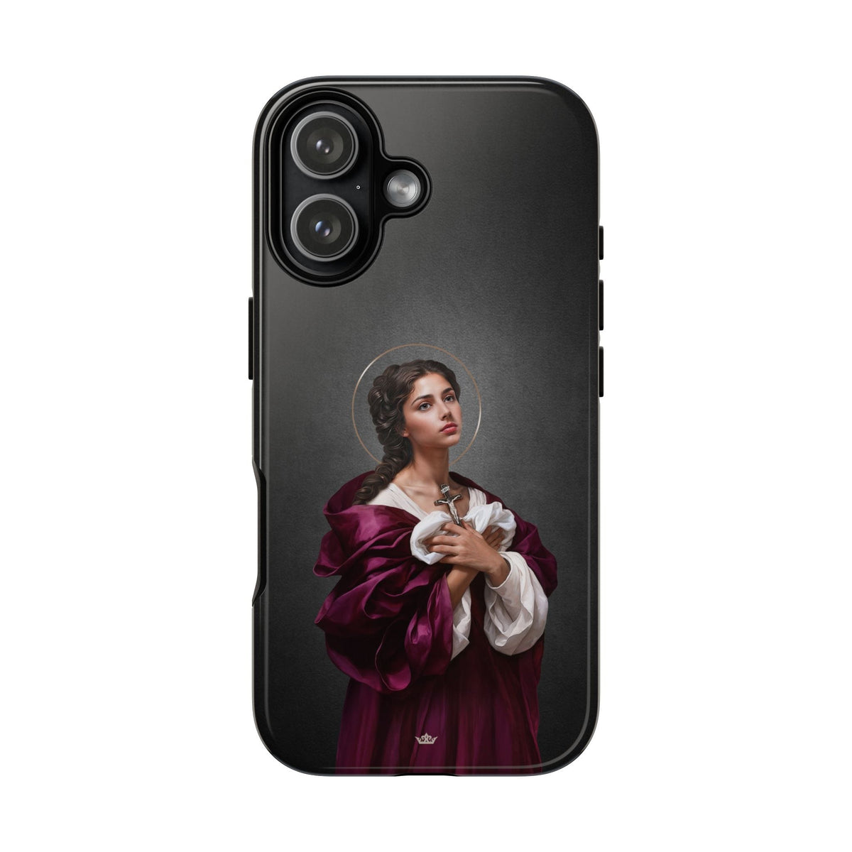 St. Agatha Hard Phone Case (Dark) Copyright VENXARA