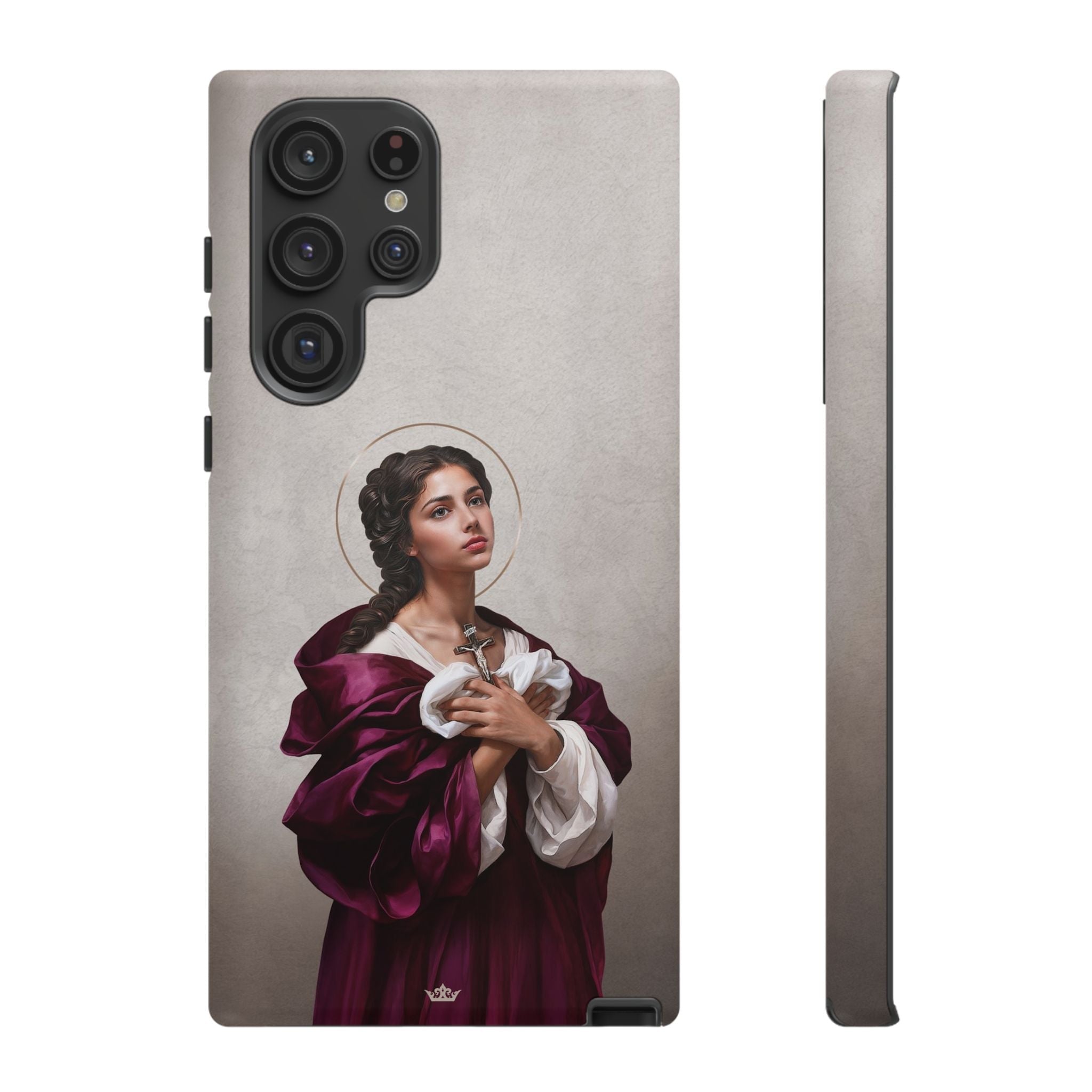 St. Agatha Hard Phone Case (Light) - VENXARA
