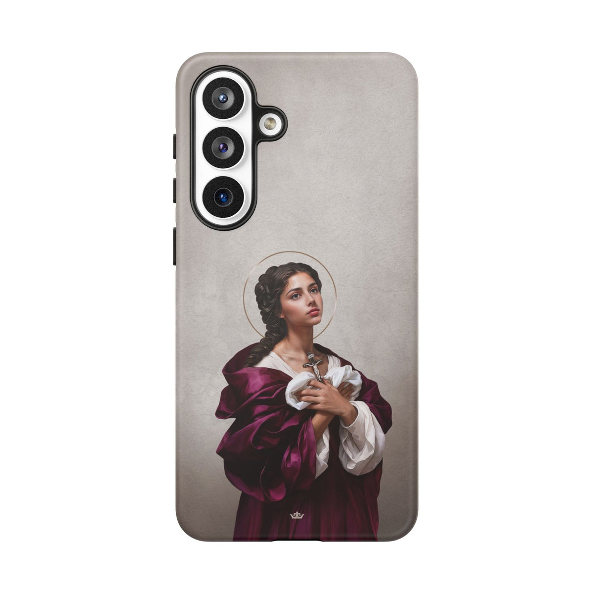 St. Agatha Hard Phone Case (Light) Copyright VENXARA