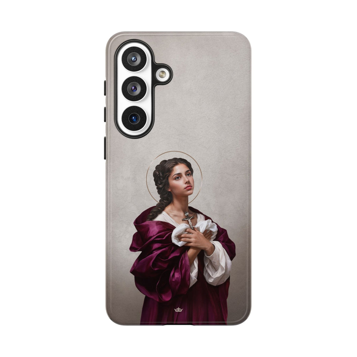 St. Agatha Hard Phone Case (Light) Copyright VENXARA