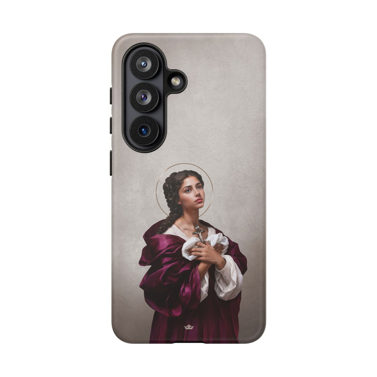 St. Agatha Hard Phone Case (Light) Copyright VENXARA