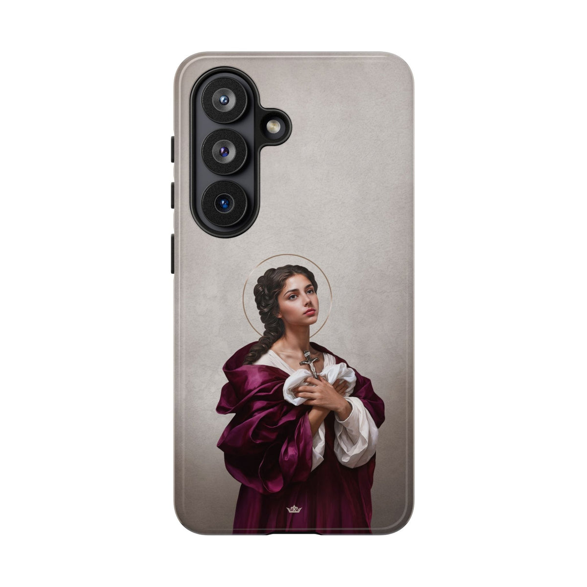 St. Agatha Hard Phone Case (Light) Copyright VENXARA