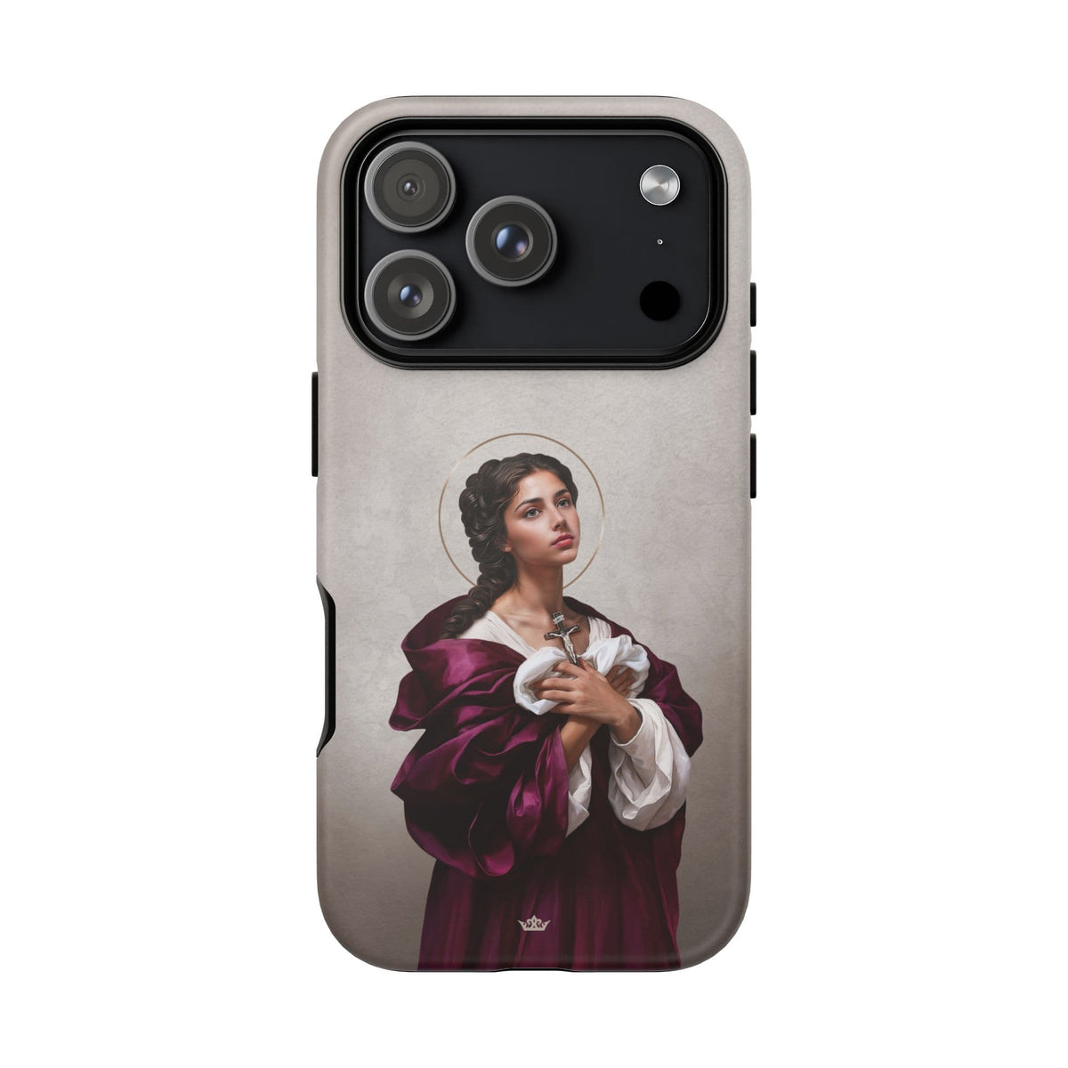 St. Agatha Hard Phone Case (Light) Copyright VENXARA