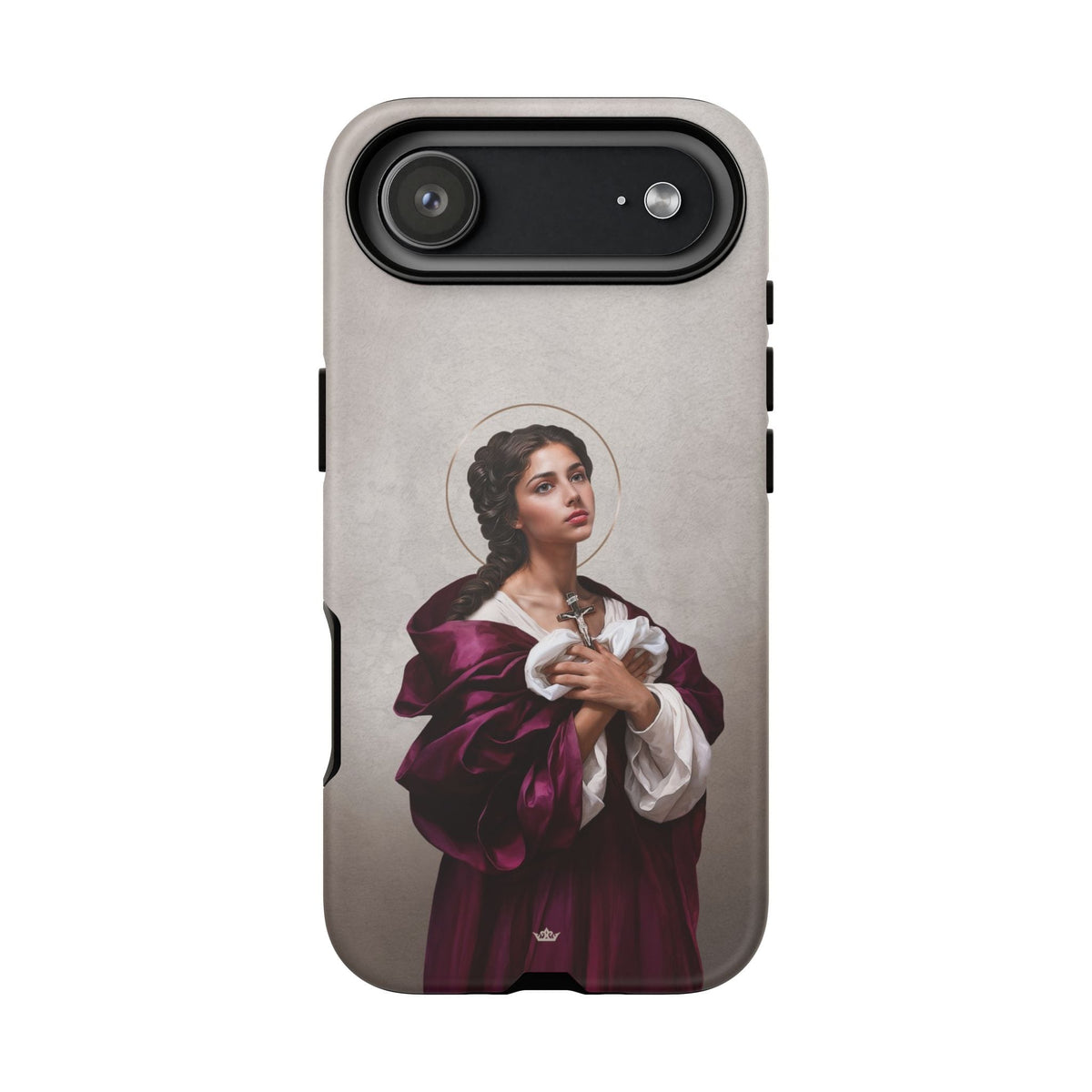 St. Agatha Hard Phone Case (Light) Copyright VENXARA