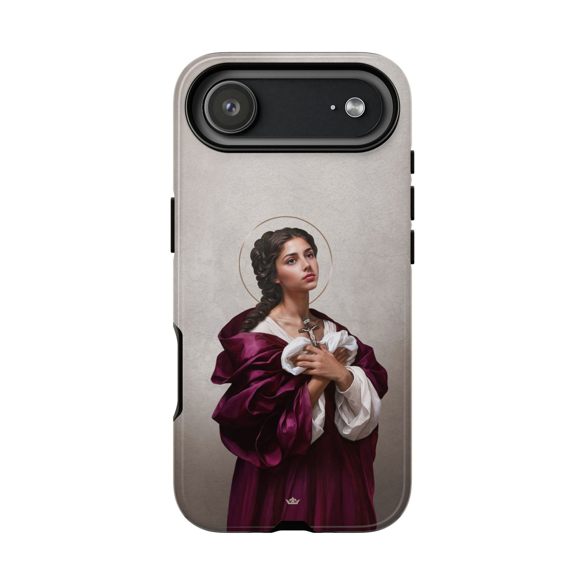 St. Agatha Hard Phone Case (Light) Copyright VENXARA