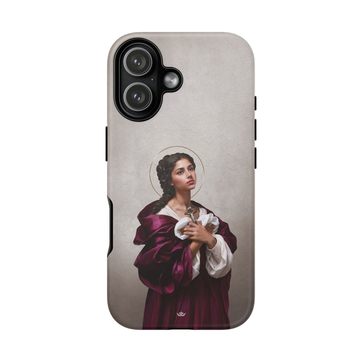 St. Agatha Hard Phone Case (Light) Copyright VENXARA