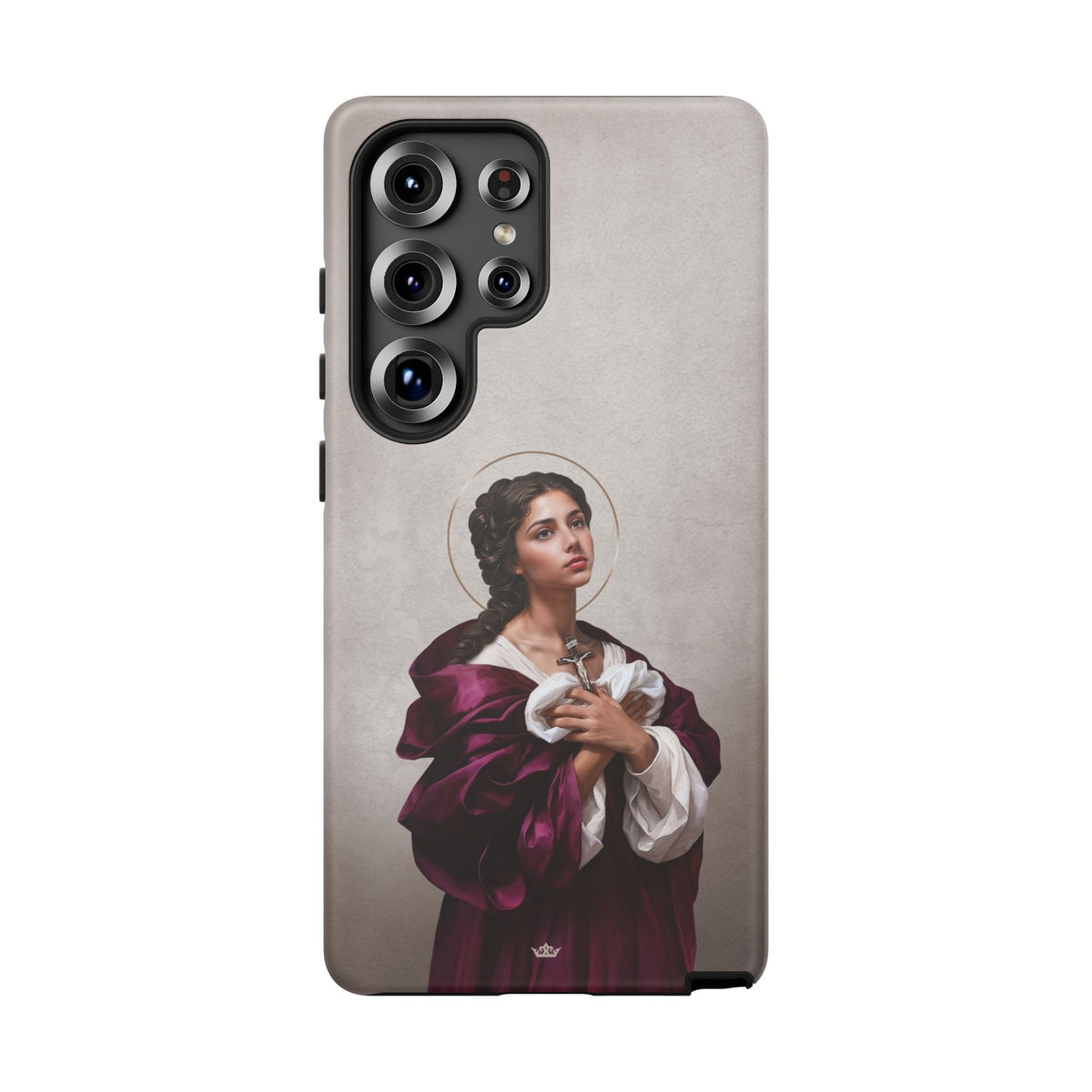 St. Agatha Hard Phone Case (Light) Copyright VENXARA