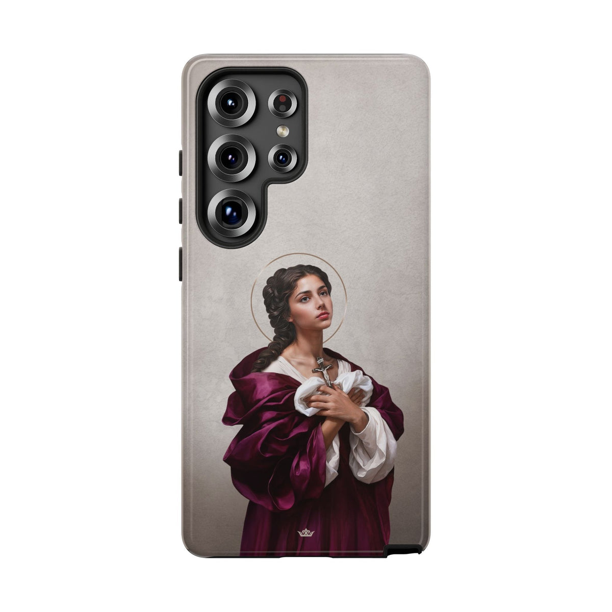 St. Agatha Hard Phone Case (Light) Copyright VENXARA