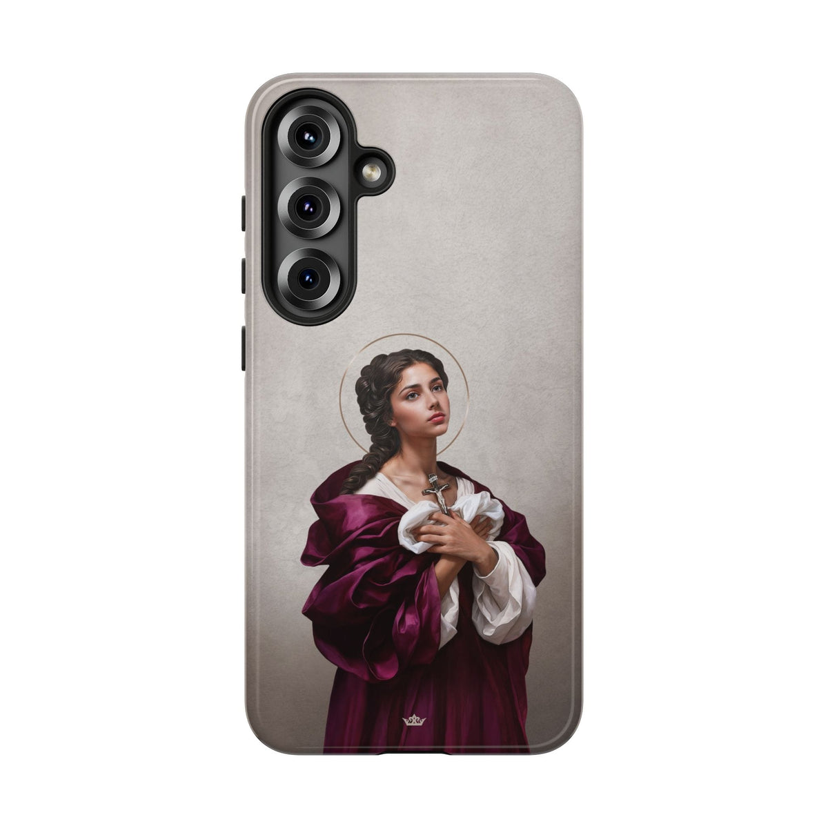 St. Agatha Hard Phone Case (Light) Copyright VENXARA