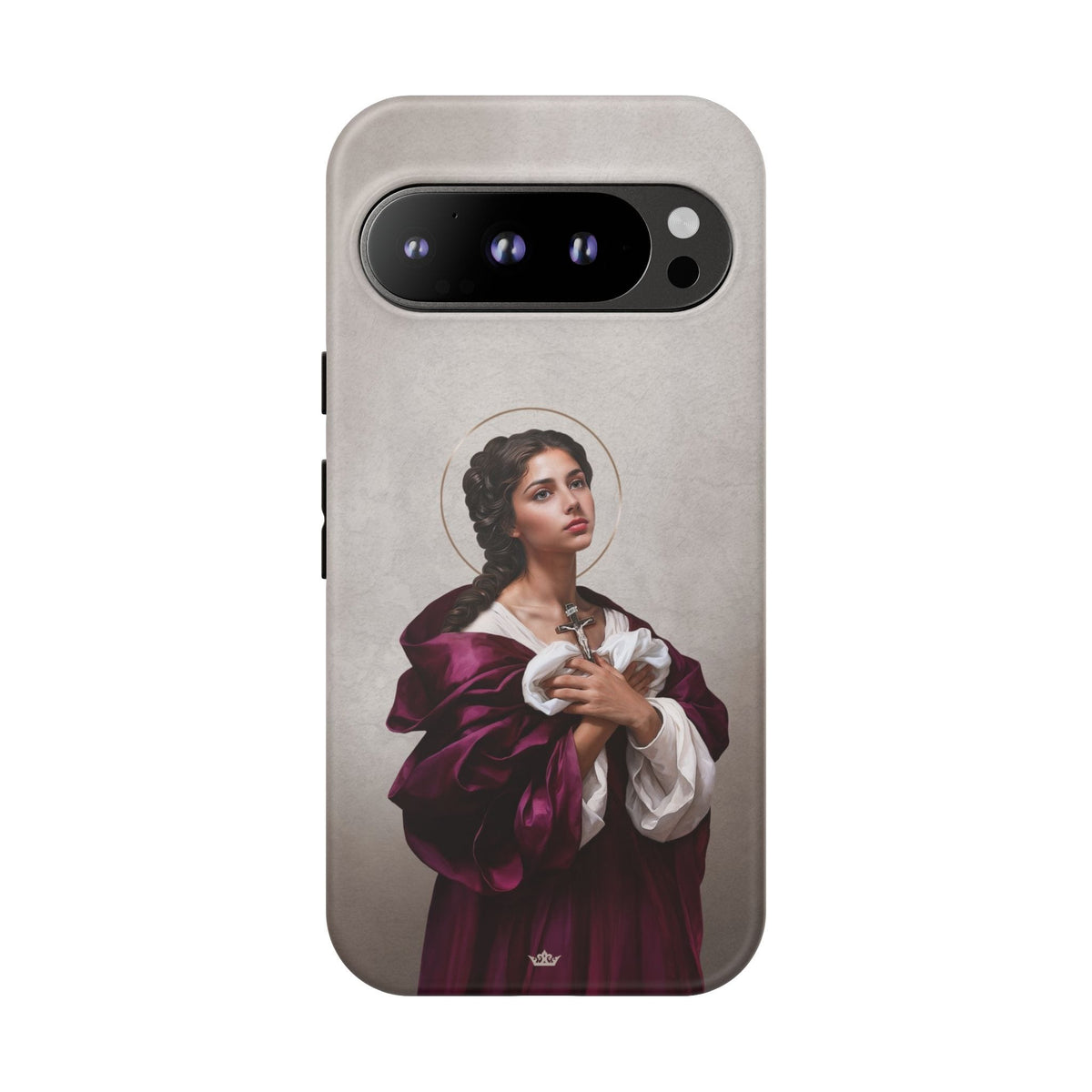 St. Agatha Hard Phone Case (Light) Copyright VENXARA