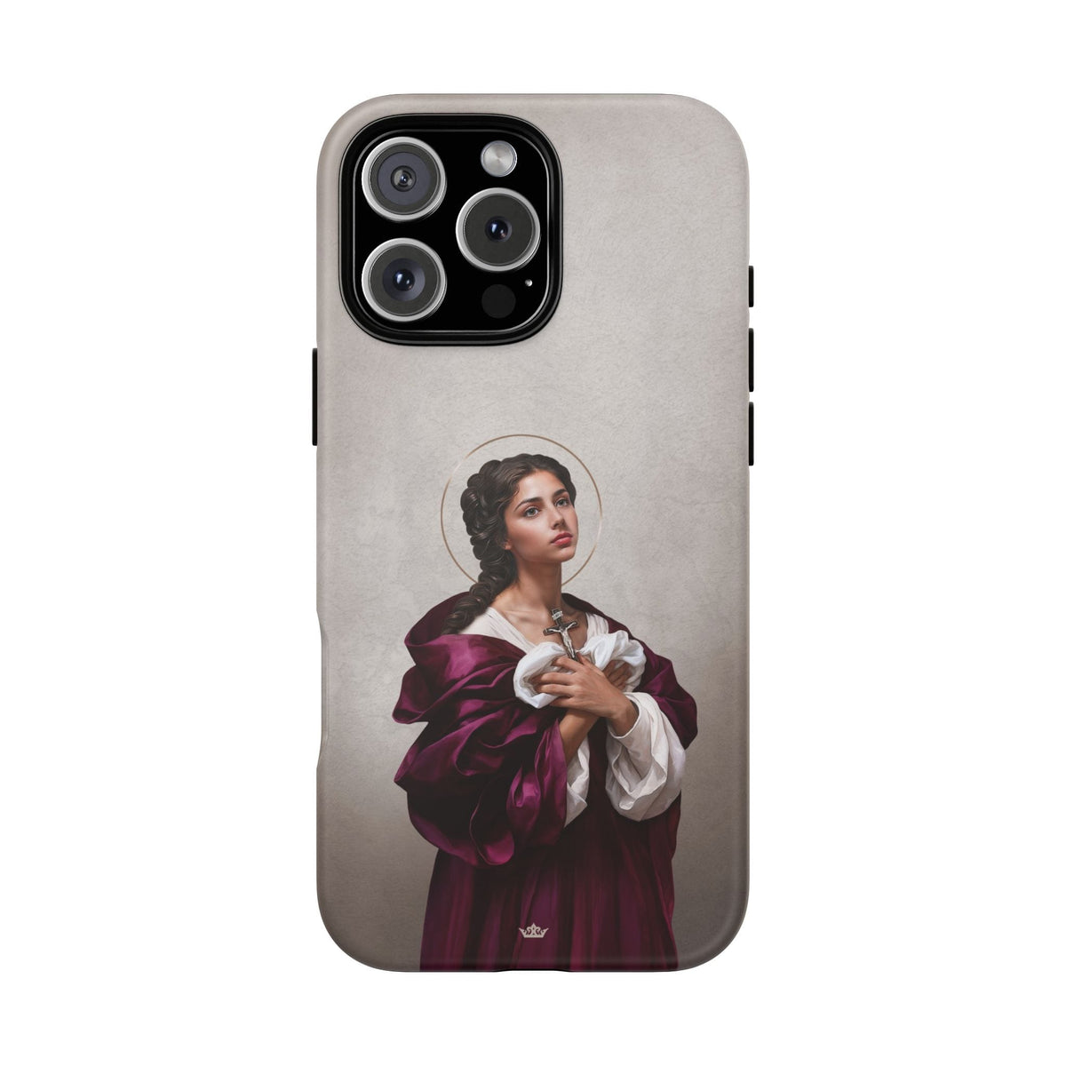 St. Agatha Hard Phone Case (Light) Copyright VENXARA