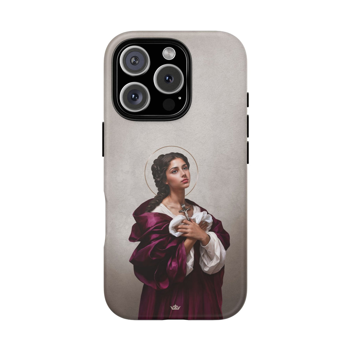 St. Agatha Hard Phone Case (Light) Copyright VENXARA