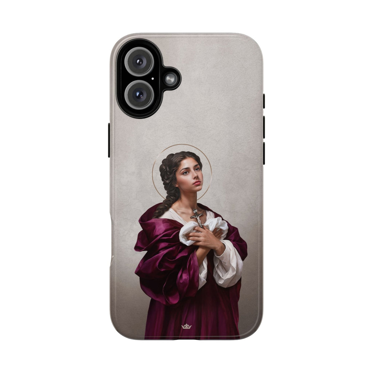 St. Agatha Hard Phone Case (Light) Copyright VENXARA